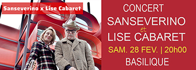 SANSEVERINO & LISE CABARET en concert