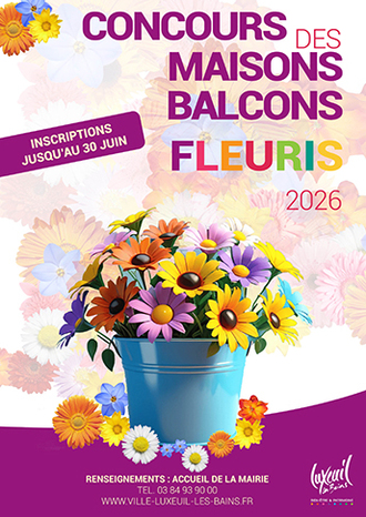Concours des maisons et balcons fleuris