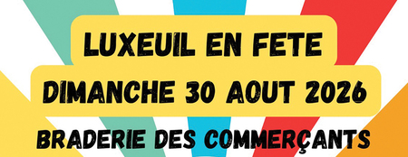 Braderie des commerçants