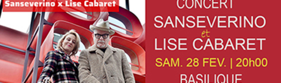 SANSEVERINO & LISE CABARET en concert