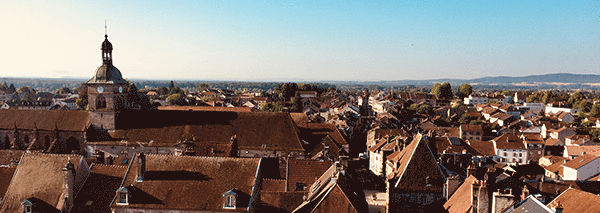 Luxeuil depuis la Tour des Echevins Luxeuil depuis la Tour des Echevins